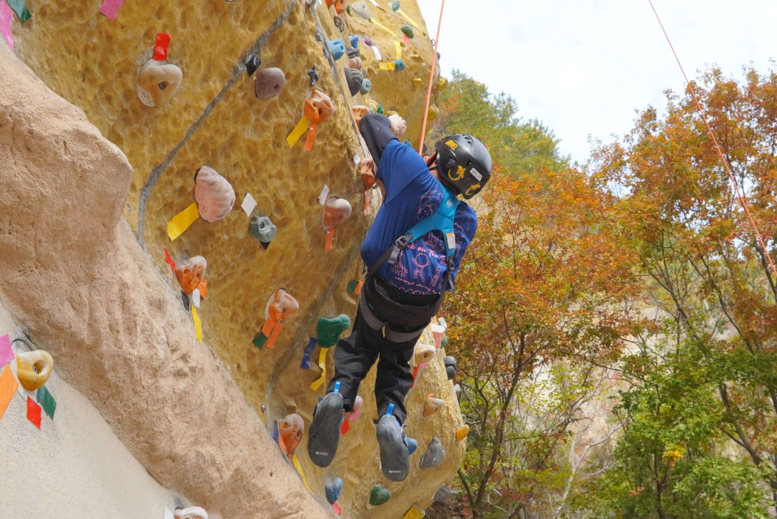 「パラクライミング体験会」を行いました